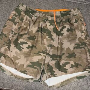 Birddogs “Deer Hunters” Camouflage Athletic Shorts- short inseam